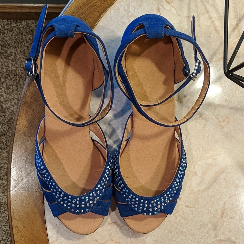 Royal Blue Heels